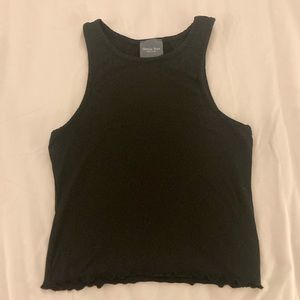 Olivia Rae black cropped tank top